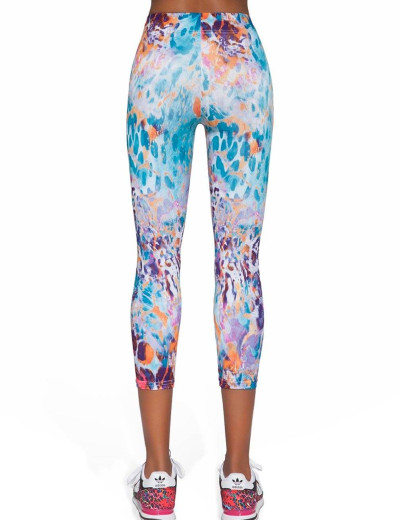 Спортивные бриджи Bas Bleu CATY 70 200 den, Цвет: мульти, Размеры: L, изображение 2