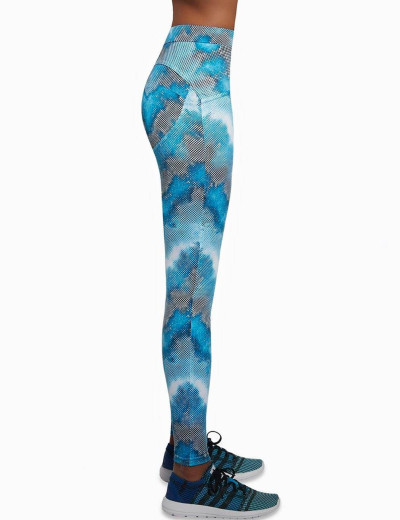 Спортивные леггинсы с эффектом пуш-ап Bas Bleu ENERGY 200 den, Цвет: мульти, Размеры: L, изображение 4