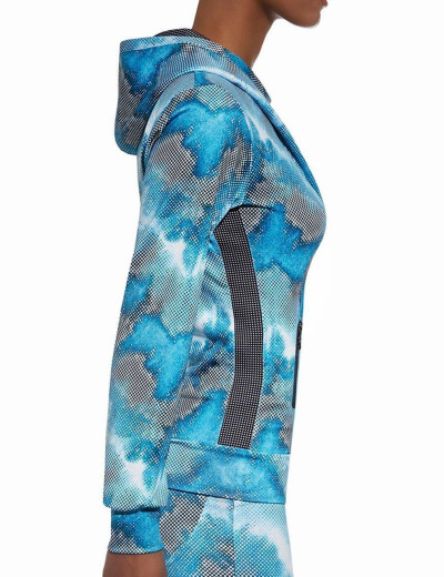 Толстовка для фитнеса Bas Bleu ENERGY BLOUSE 200 den, Цвет: мульти, Размеры: S, изображение 4