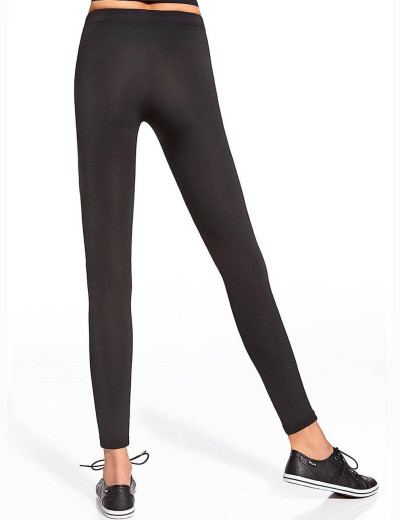 Леггинсы для фитнеса Bas Bleu FORCEFIT 90 200 den, Цвет: черный, Размеры: L, изображение 3