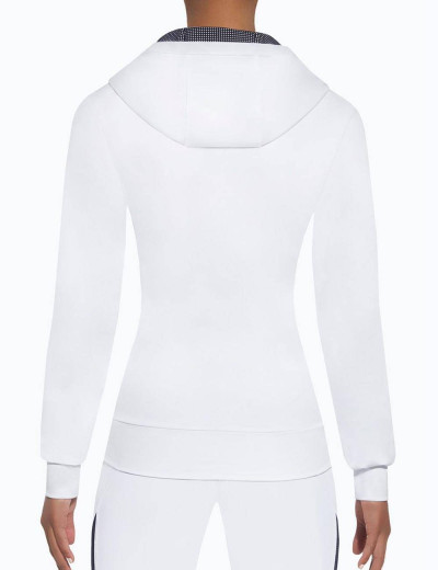 Толстовка для фитнеса Bas Bleu IMAGIN BLOUSE 200 den, Цвет: белый, Размеры: L, изображение 3