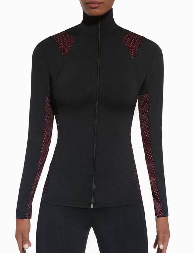 Спортивная толстовка Bas Bleu INSPIRE BLOUSE 200 den, Цвет: черный, Размеры: L, изображение 2