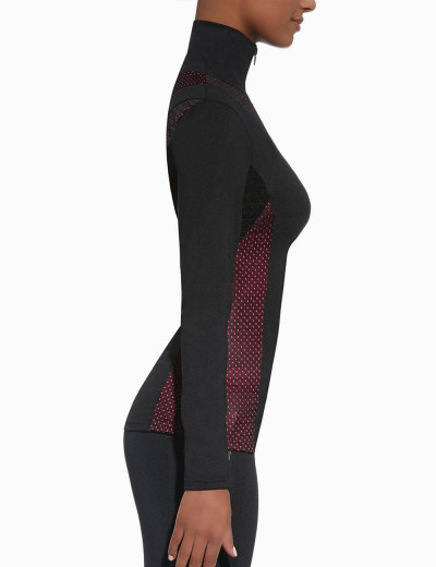 Спортивная толстовка Bas Bleu INSPIRE BLOUSE 200 den, Цвет: черный, Размеры: L, изображение 4