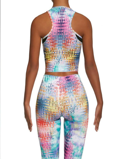 Топ для тренировок Bas Bleu TESSERA TOP 30 200 den, Цвет: мульти, Размеры: L, изображение 2