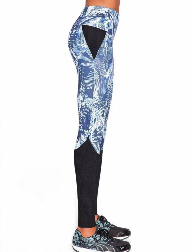 Спортивные леггинсы Bas Bleu TRIXI 200 den, Цвет: мульти, Размеры: L, изображение 3