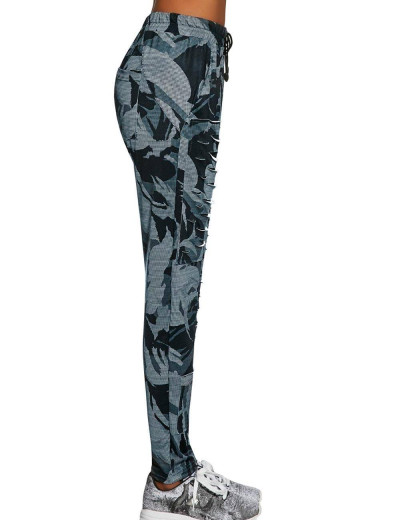 Спортивные леггинсы Bas Bleu YANK 200 den, Цвет: серый, Размеры: L, изображение 3