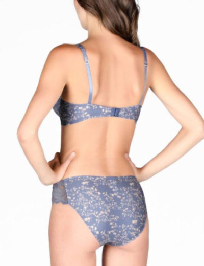 Модный комплект балконет и слипы Lormar GARDEN Gar51121, Цвета: mou, Размеры: 70B, изображение 3