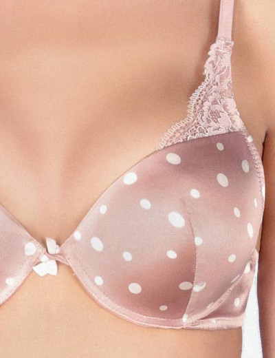 Модный комплект пуш-ап и бразилиана Lormar MYRTILLE Myr51992, Цвета: nero/latte, Размеры: 65B, изображение 4