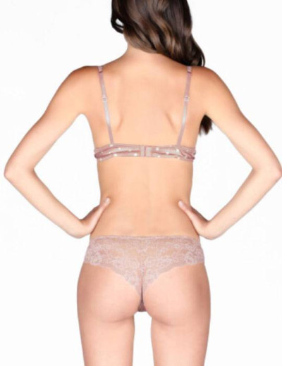 Модный комплект пуш-ап и бразилиана Lormar MYRTILLE Myr51992, Цвета: nero/latte, Размеры: 65B, изображение 3