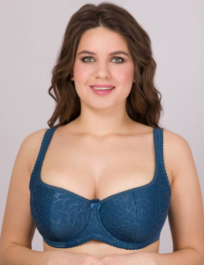 Бюстгальтер балконет Simona M 860 топаз, Цвет: топаз, Размеры: 75C, изображение 2