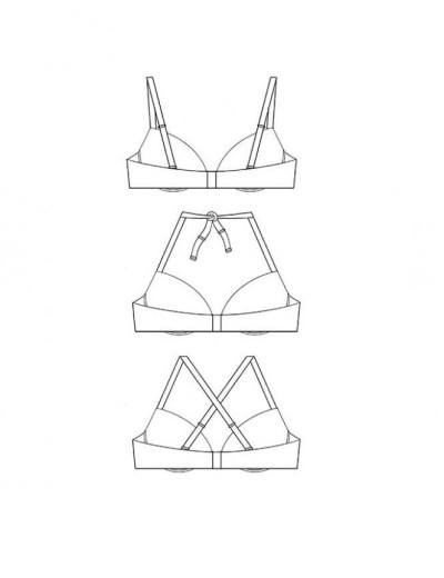 Слитный купальник с формованной чашкой Sielei LUREX LU50 nero, Цвет: nero (черный), Размеры: 75C, изображение 5