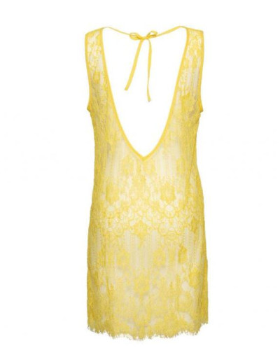 Кружевное пляжное платье Sielei ZP58, Цвета: bianco, Размеры: S, изображение 2