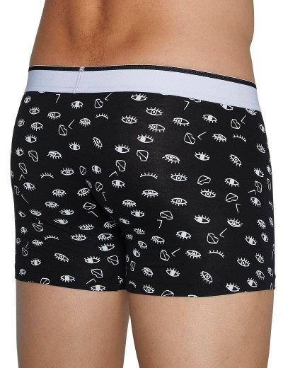 Набор трусов боксеров Ysabel Mora INTIMATES 20177 (2 шт), Цвет: черный+оранжевый, Размеры: 2XL, изображение 3