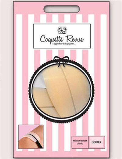 Подкладки под бретели Coquette Revue 38003, Цвет: телесный, Размеры: UN, изображение 2