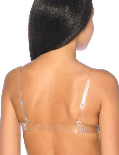 Бюстгальтер силиконовый пуш-ап Coquette Revue 38010 с бретелями, Цвета: прозрачный, Размеры: A, изображение 2