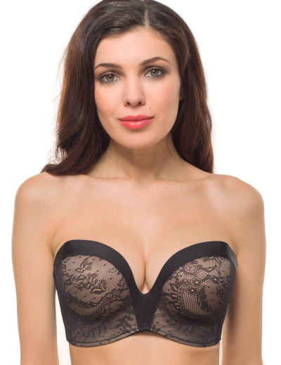 Бюстгальтер планж Coquette Revue SECRET 88008B, Цвет: черный, Размеры: 90B, изображение 3