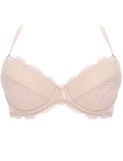 Кружевной бюстгальтер пуш-ап Karina LM 108 серебристый пион, Цвет: серебристый пион, Размеры: 75D, изображение 4