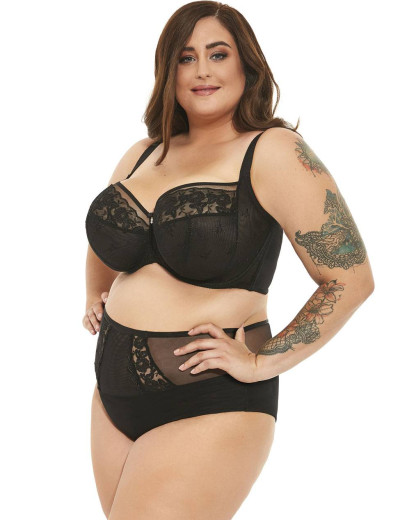 Трусы слипы высокие Kris Line BETH high waist черный, Цвет: черный, Размеры: S, изображение 3