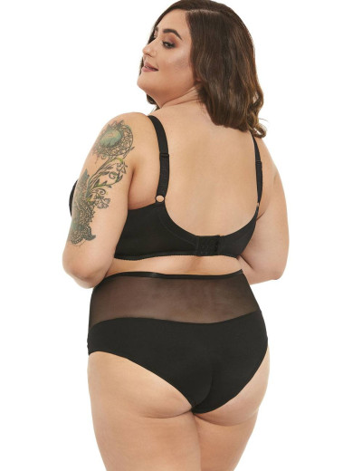 Трусы слипы высокие Kris Line BETH high waist черный, Цвет: черный, Размеры: S, изображение 4