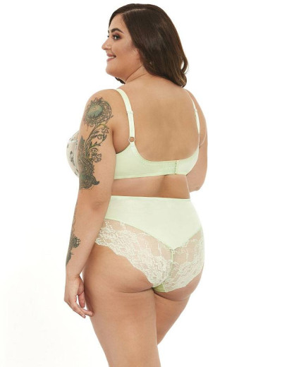 Бюстгальтер мягкий с подкроем Kris Line JOY soft full cup, Цвет: ментол, Размеры: 65GG, изображение 4