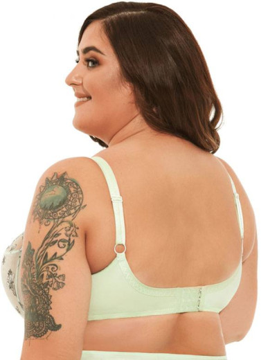 Бюстгальтер мягкий с подкроем Kris Line JOY soft full cup, Цвет: ментол, Размеры: 65GG, изображение 2