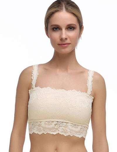 Кружевной топ бандо Mioocchi VIVIAN 7590 cipria, Цвет: cipria (пудровый), Размеры: XS, изображение 3