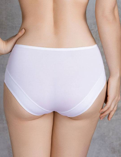 Трусы слипы Mioocchi VIVIAN 7683 bianco, Цвет: bianco (белый), Размеры: L, изображение 2