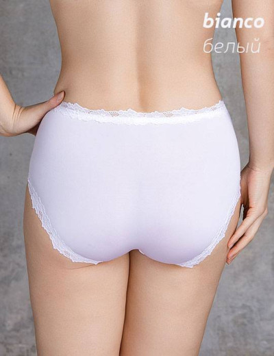 Трусы слипы высокие Mioocchi VIVIAN 7684 nero, Цвет: nero (черный), Размеры: 3XL, изображение 2