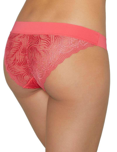 Кружевные трусы слипы Ysabel Mora INTIMATES 19214 MINI коралл, Цвет: коралл, Размеры: S, изображение 2