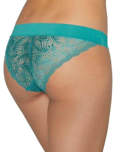 Кружевные трусы слипы Ysabel Mora INTIMATES 19214 MINI зеленый, Цвет: зеленый, Размеры: M, изображение 2
