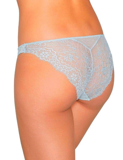 Кружевные трусы слипы Ysabel Mora INTIMATES 19218 MINI серо-голубой, Цвет: серо-голубой, Размеры: S, изображение 2