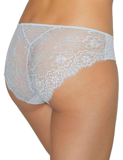 Кружевные трусы слипы Ysabel Mora INTIMATES 19219 MIDI серо-голубой, Цвет: серо-голубой, Размеры: XL, изображение 2
