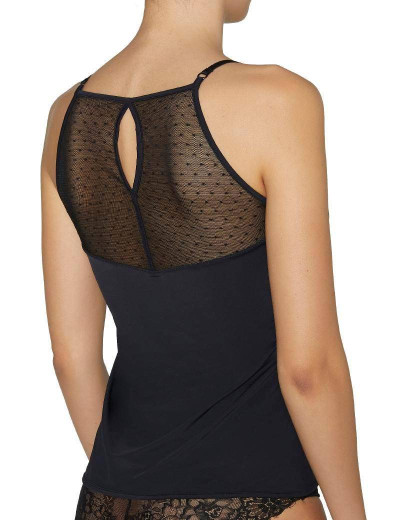 Майка с кружевными вставками Ysabel Mora INTIMATES 19221 черный, Цвет: черный, Размеры: S, изображение 2