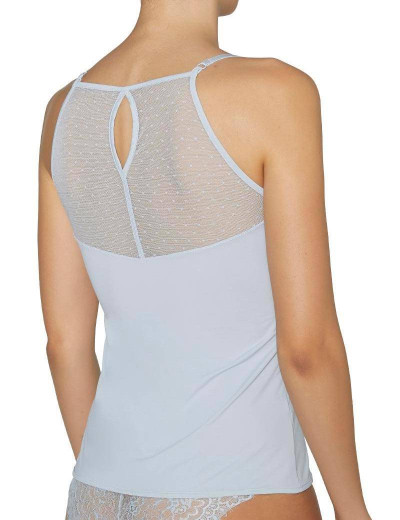 Майка с кружевными вставками Ysabel Mora INTIMATES 19221 серо-голубой, Цвет: серо-голубой, Размеры: S, изображение 2
