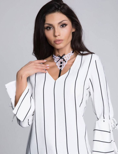 Бретель тканевая декоративная Julimex COLLET белый, Цвета: белый, Размеры: UN, изображение 2