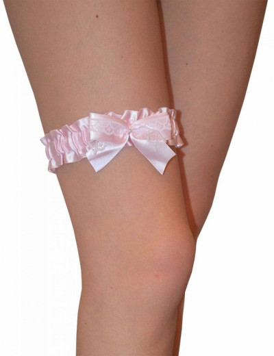 Подвязка на ногу Julimex PW-59 MALAGA, Цвет: розовый, Размеры: UN, изображение 2
