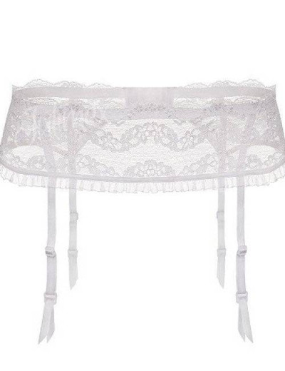 Пояс для чулок Julimex LILLY PAS, Цвета: белый, Размеры: XL, изображение 4