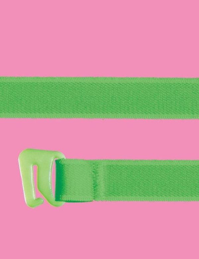 Бретель тканевая Julimex RB-27 10мм, Цвет: зеленый, Размеры: UN, изображение 3