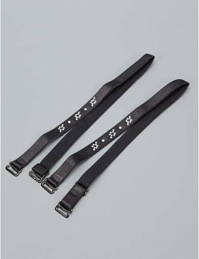 Бретельки тканевые с украшением Julimex RB-85 10мм, Цвет: черный, Размеры: UN, изображение 2 Бретельки тканевые с украшением Julimex RB-85 10мм, Цвет: черный, Размеры: UN, изображение 2