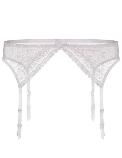 Пояс для чулок Julimex ROSE PAS белый, Цвет: белый, Размеры: S, изображение 3