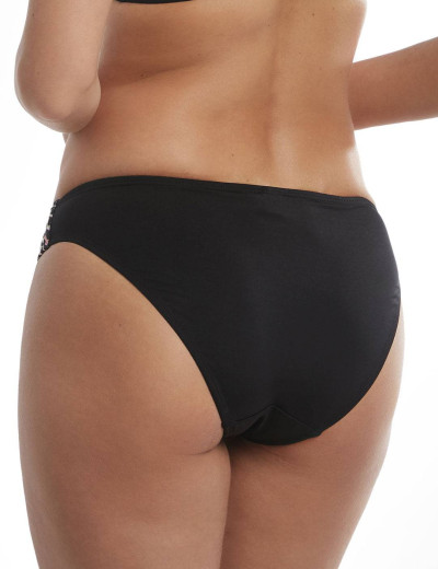 Трусы купальные Kris Line OAZA briefsmidi, Цвет: черный/мульти, Размеры: L, изображение 2