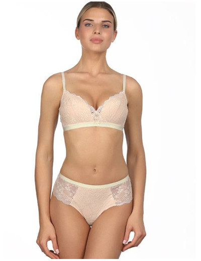 Бюстгальтер триангул без косточек Amelie POLINA 2013 бежевый, Цвет: бежевый, Размеры: 85C, изображение 3