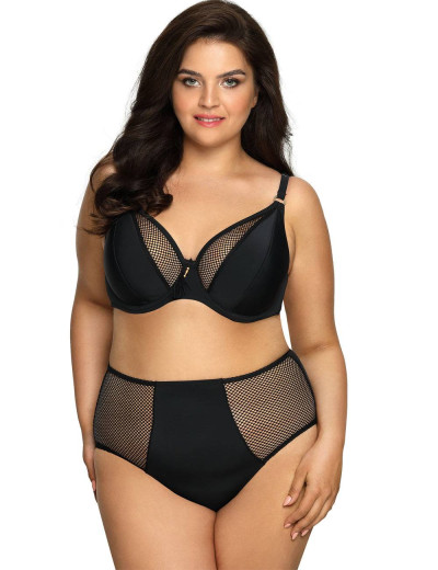 Верх купальника полумягкий Ava SK130 PU, Цвет: черный, Размеры: 100C, изображение 2