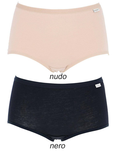 Хлопковые трусы слип-макси Cotonella AD874 PURITY, Цвета: nero (черный), Размеры: M, изображение 3