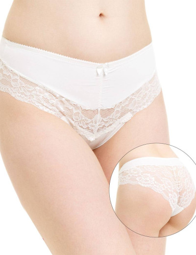 Трусы женские Elli 520 молоко, Цвет: молоко, Размеры: L, изображение 3