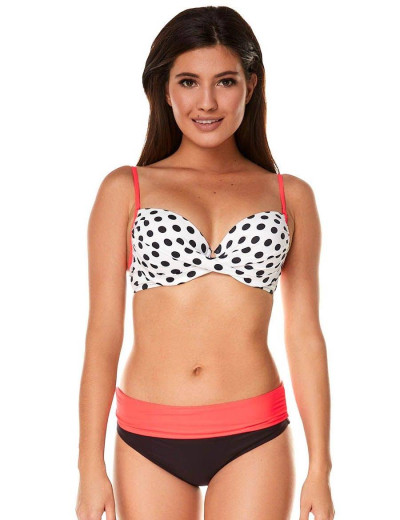 Купальник пуш-ап с трансформирующимися плавками Ewlon A.8017_965, Цвет: черный, Размеры: XL, изображение 2