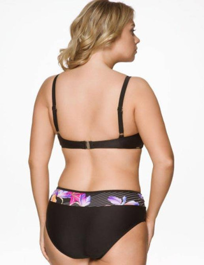 Купальник мягкий с высокими плавками Fianeta 2643, Цвет: оригинал, Размеры: 80C, изображение 2