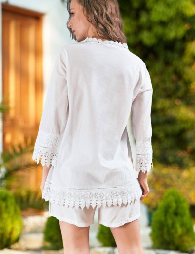 Хлопковая туника Mia-Amore CALIFORNIA 1584, Цвет: белый, Размеры: S, изображение 2