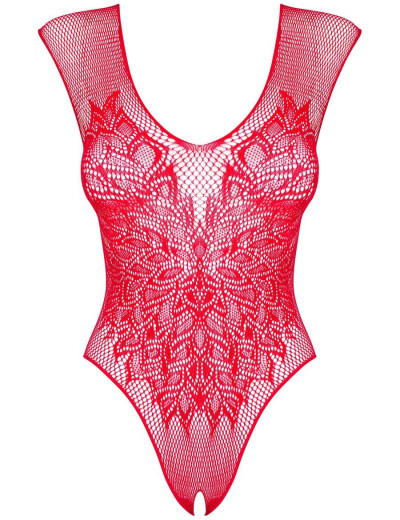 Эротическое боди Obsessive B112 BODY красный, Цвет: красный, Размеры: S/M/L, изображение 3