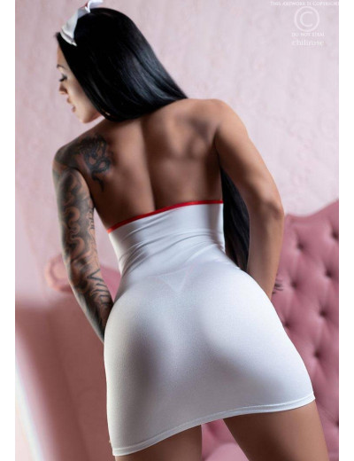 Комплект для ролевых игр Chilirose 4430 NURSE SET 5 предметов, Цвет: белый, Размеры: S/M, изображение 2